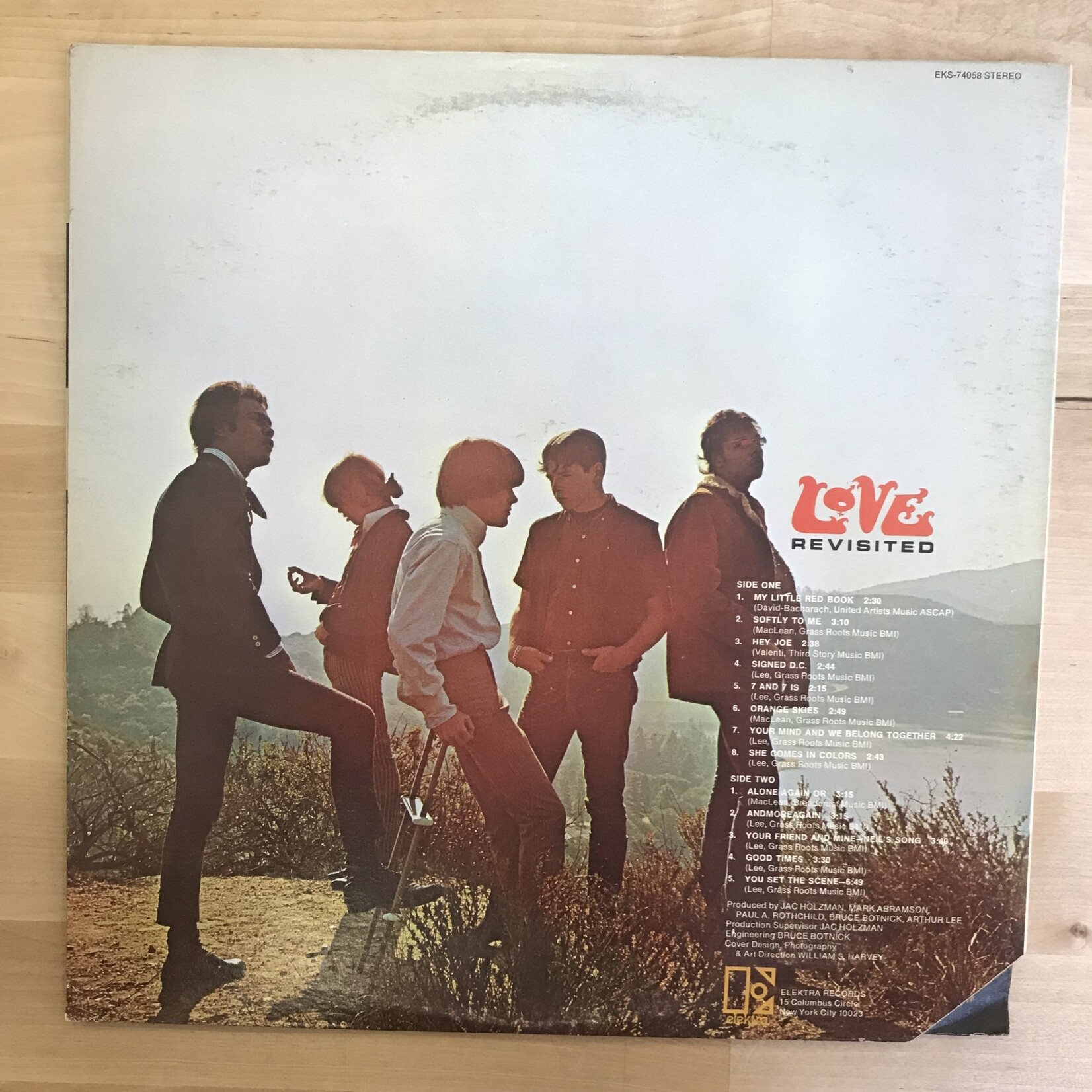 Love - Revisited - EKS 74058 - Vinyl LP (USED)