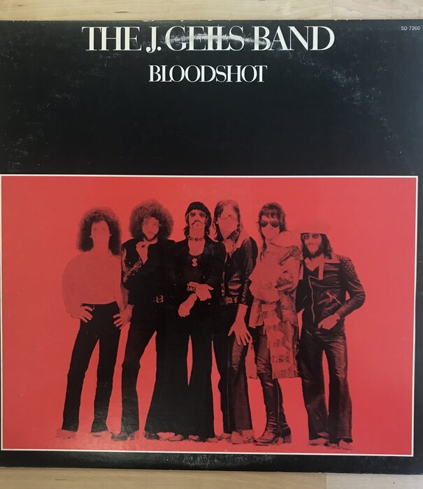 J. Geils Band - Bloodshot (Red Vinyl) - SD 7260 - Vinyl LP (USED)