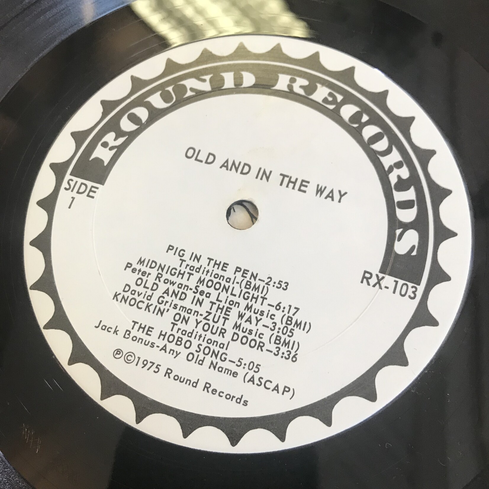 Old & In The Way - Old & In The Way - RX 103 - Vinyl LP (USED)