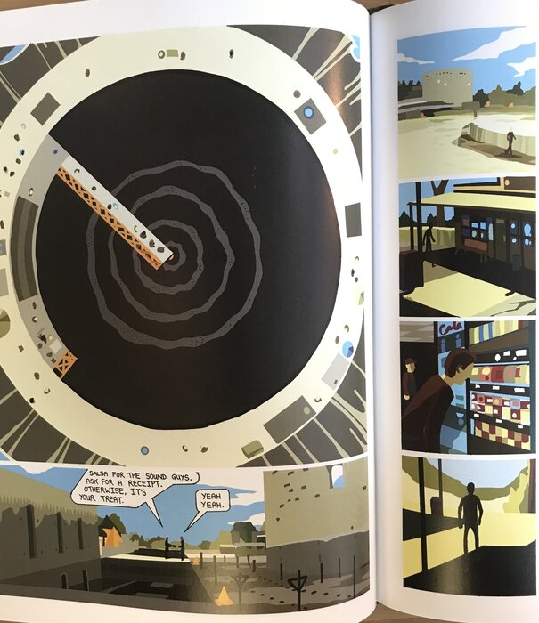 Dash Shaw - The Unclothed Man In The 35th Century - Hardback (USED)