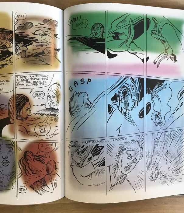 Dash Shaw - The Unclothed Man In The 35th Century - Hardback (USED)