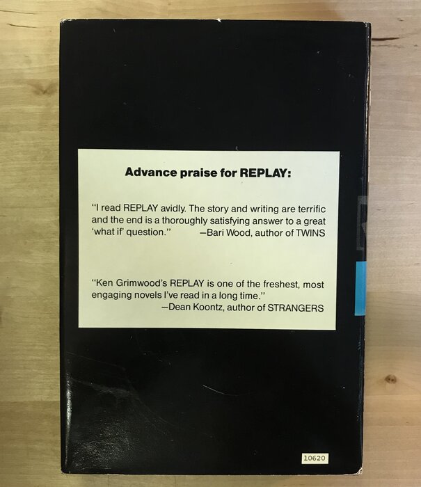 Ken Grimwood - Replay - Hardback (USED - BCE)