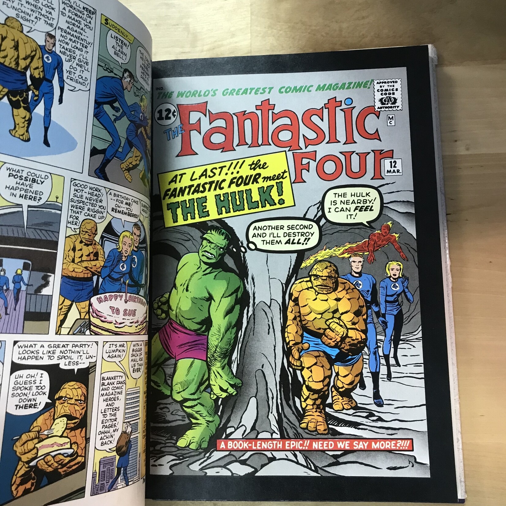 Marvel Masterworks 6: The Fantastic Four - Nos. 11-20 - Hardback (USED)