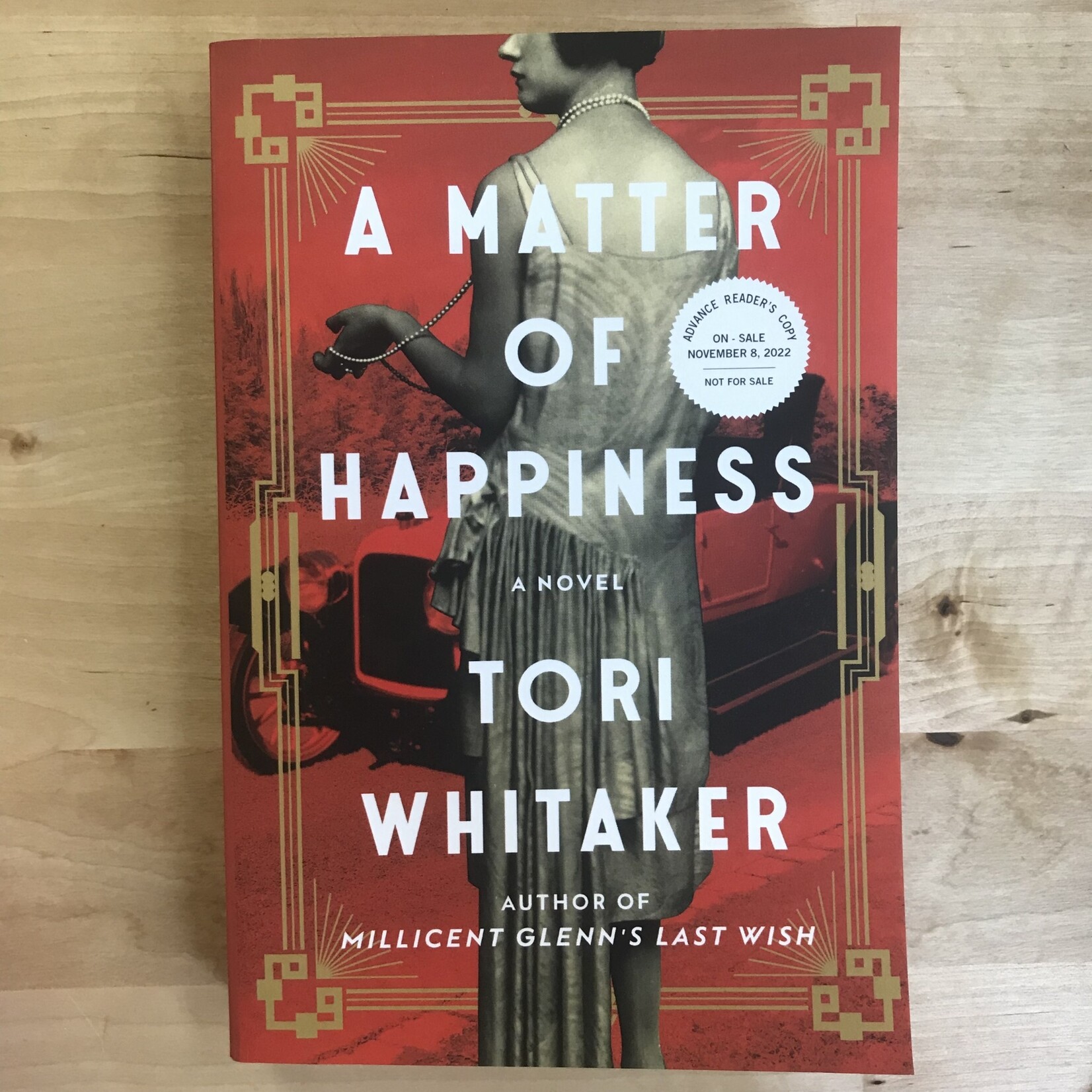Tori Whitaker - A Matter Of Happiness (Advance Reader) - Paperback (USED)