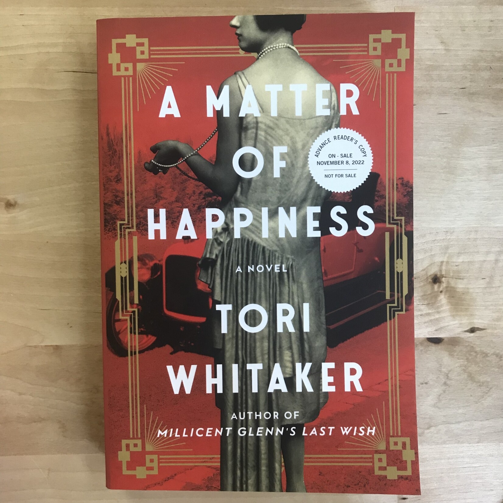 Tori Whitaker - A Matter Of Happiness (Advance Reader) - Paperback (USED)