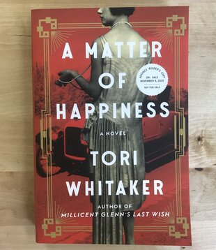 Tori Whitaker - A Matter Of Happiness (Advance Reader) - Paperback (USED)