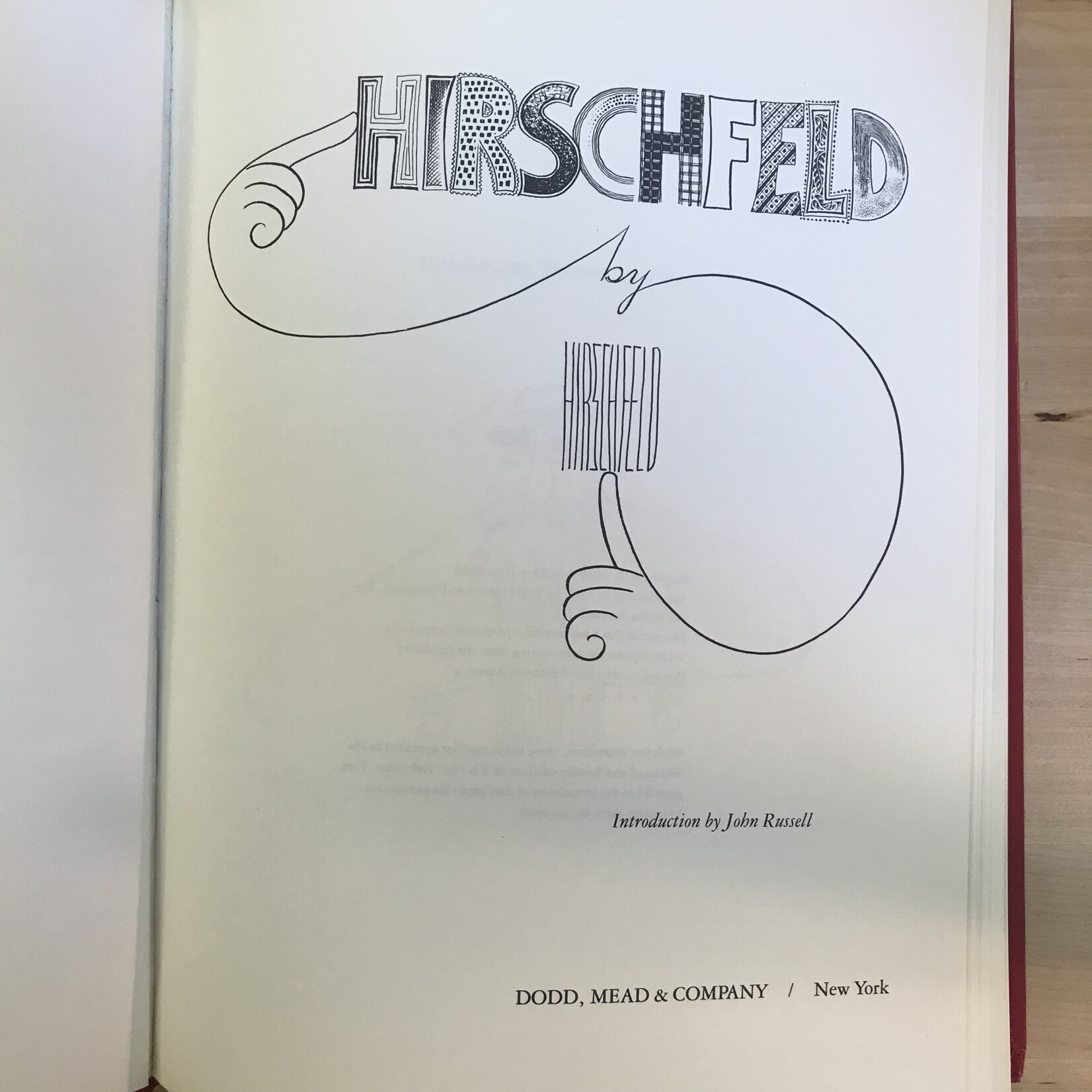 Al Hirschfeld - Hirschfeld By Hirschfeld - Hardback (USED)
