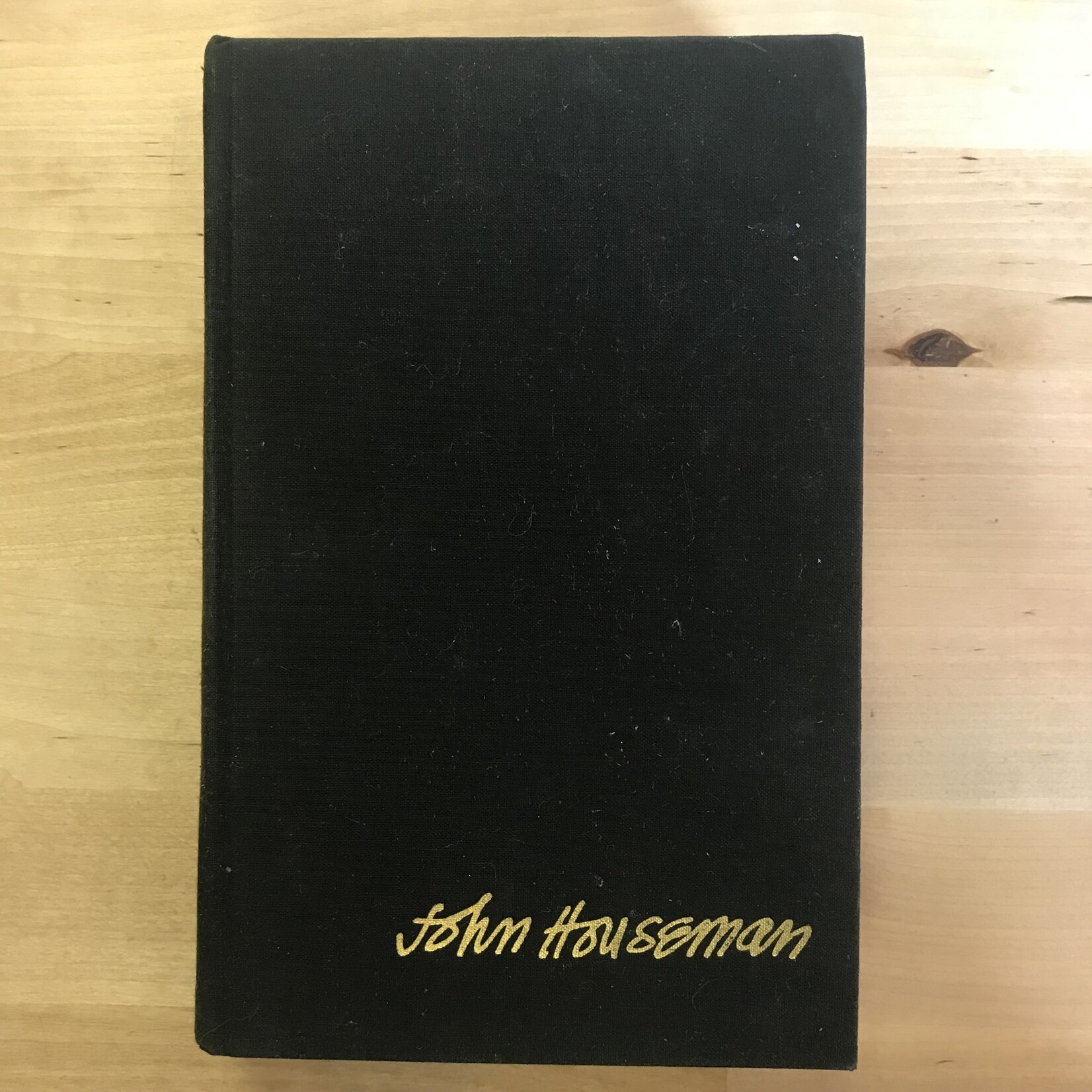 John Houseman - Run-Through - Hardback (USED - FE)