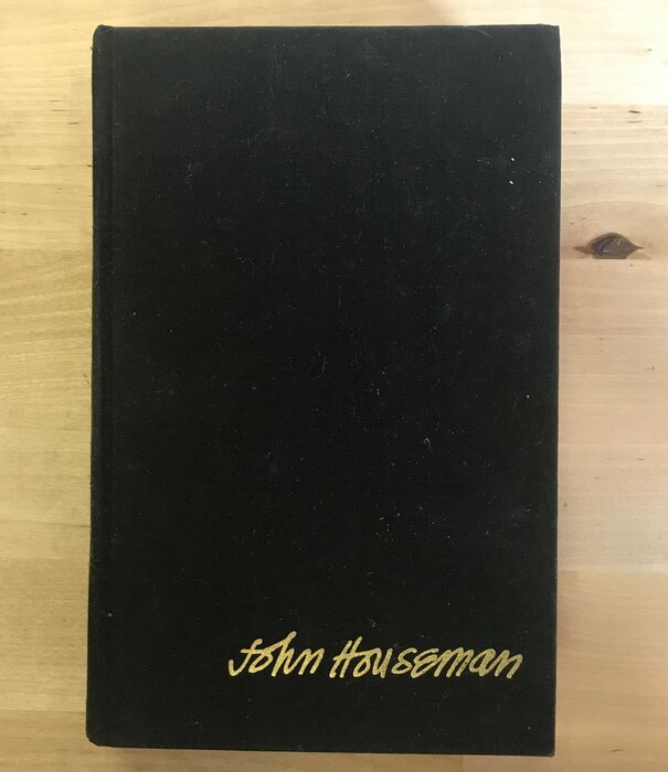 John Houseman - Run-Through - Hardback (USED - FE)