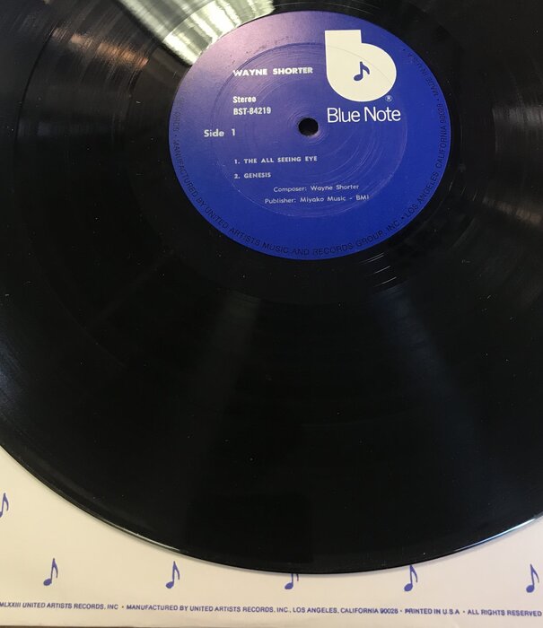 Wayne Shorter - The All Seeing Eye (1973 RE) - BST 84219 - Vinyl LP (USED)