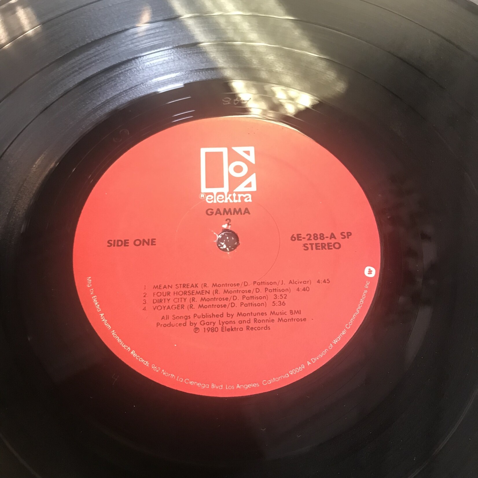 Gamma - Gamma 2 - 6E 288 - Vinyl LP (USED)