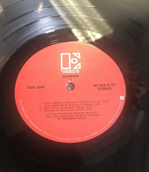 Gamma - Gamma 2 - 6E 288 - Vinyl LP (USED)