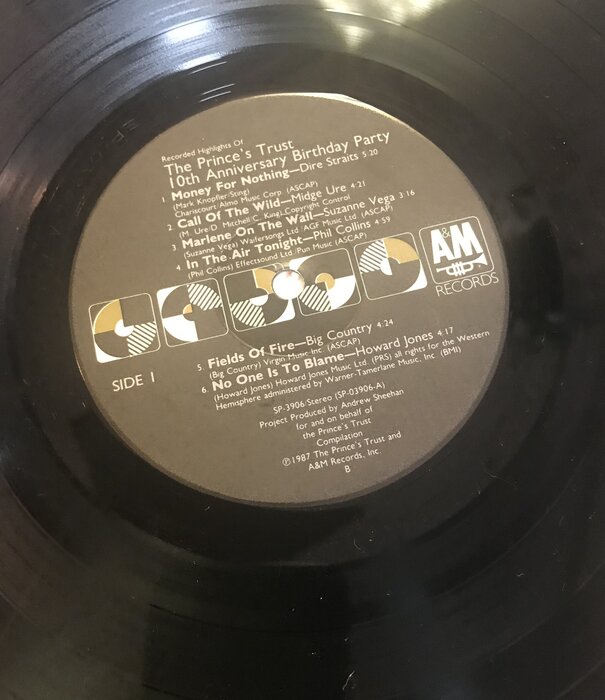 Various - Recorded Highlights Of The Prince's Trust 10th Anniversary Birthday Party - SP3906 - Vinyl LP (USED)