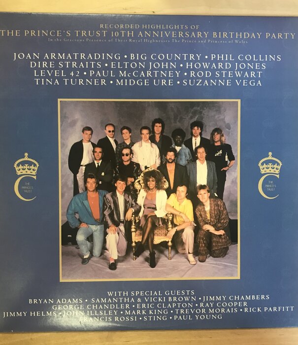 Various - Recorded Highlights Of The Prince's Trust 10th Anniversary Birthday Party - SP3906 - Vinyl LP (USED)