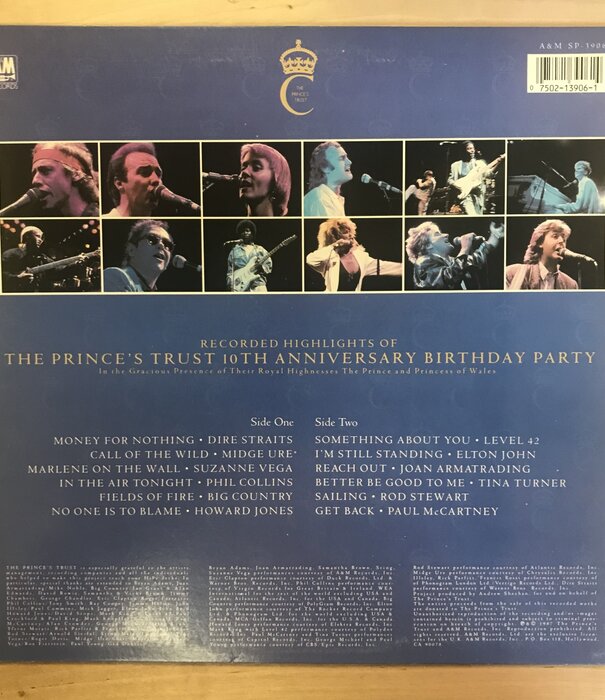 Various - Recorded Highlights Of The Prince's Trust 10th Anniversary Birthday Party - SP3906 - Vinyl LP (USED)