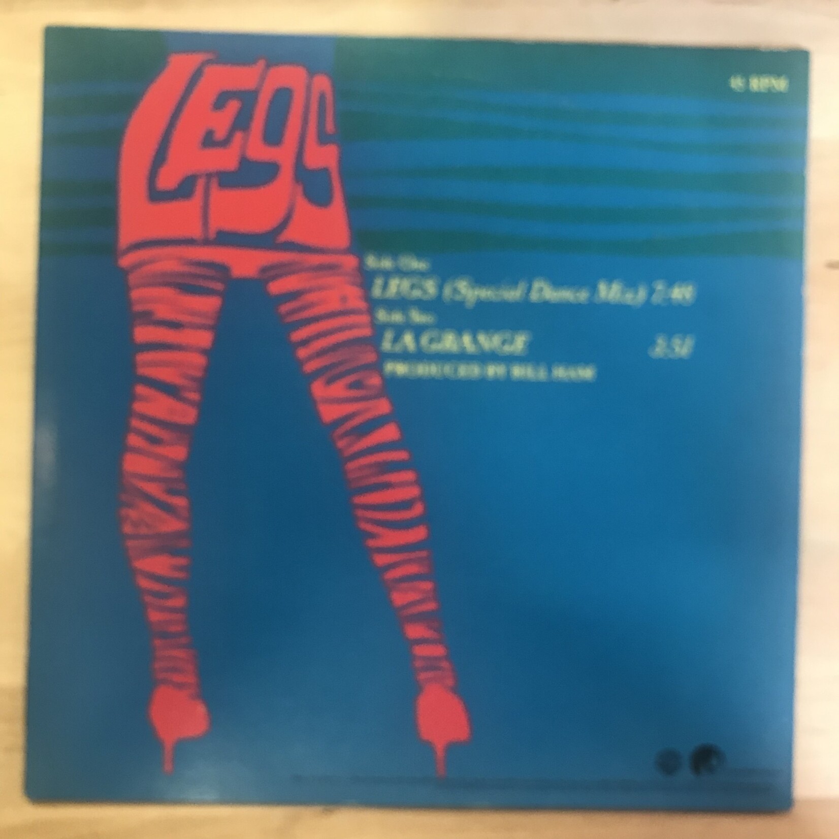 ZZ Top - Legs (Special Dance Mix) / La Grange - 0 20207 - Vinyl 12-Inch Single (USED)