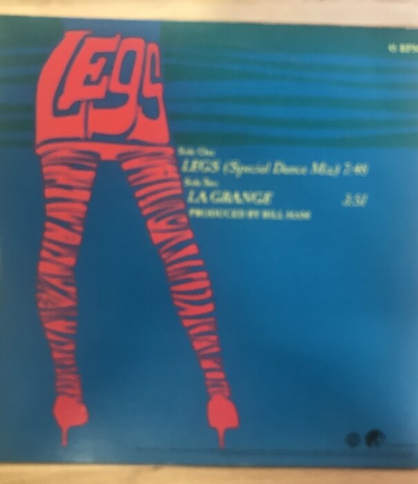ZZ Top - Legs (Special Dance Mix) / La Grange - 0 20207 - Vinyl 12-Inch Single (USED)