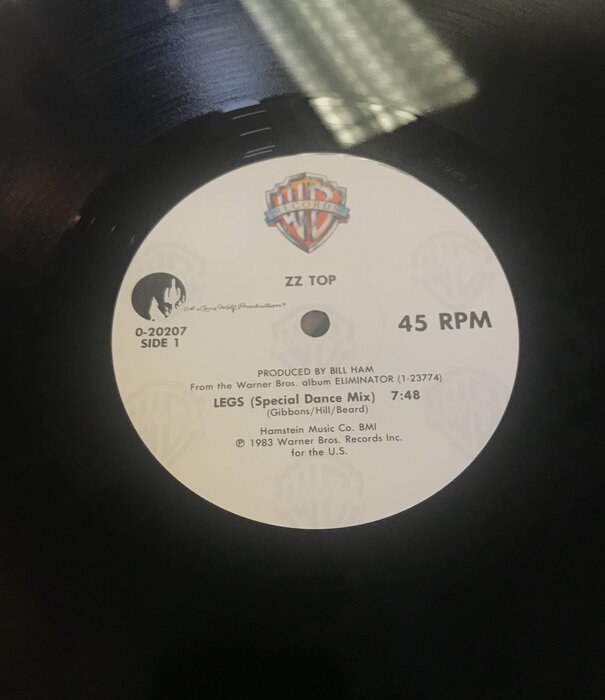 ZZ Top - Legs (Special Dance Mix) / La Grange - 0 20207 - Vinyl 12-Inch Single (USED)