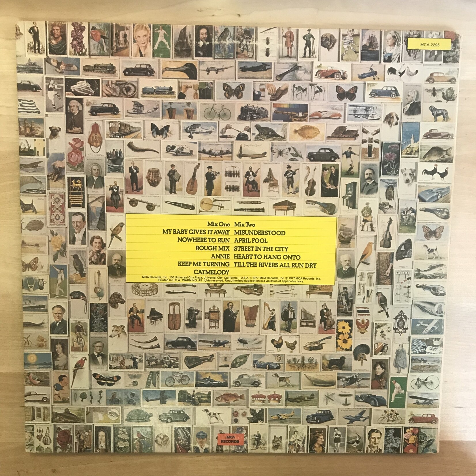 Pete Townshend, Ronnie Lane - Rough Mix - MCA2295 - Vinyl LP (USED)