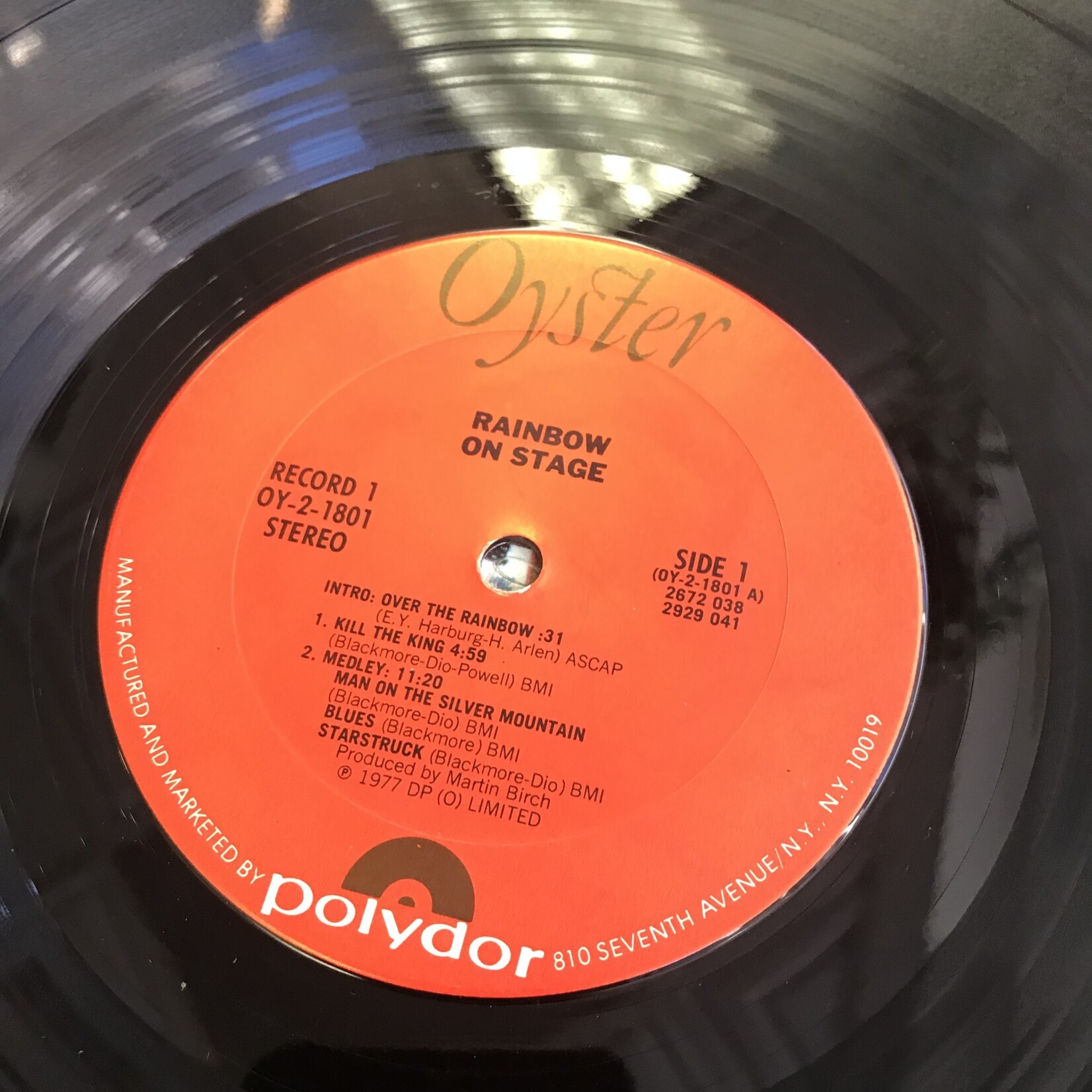 Rainbow - On Stage - OY 2 1801 - Vinyl LP (USED)
