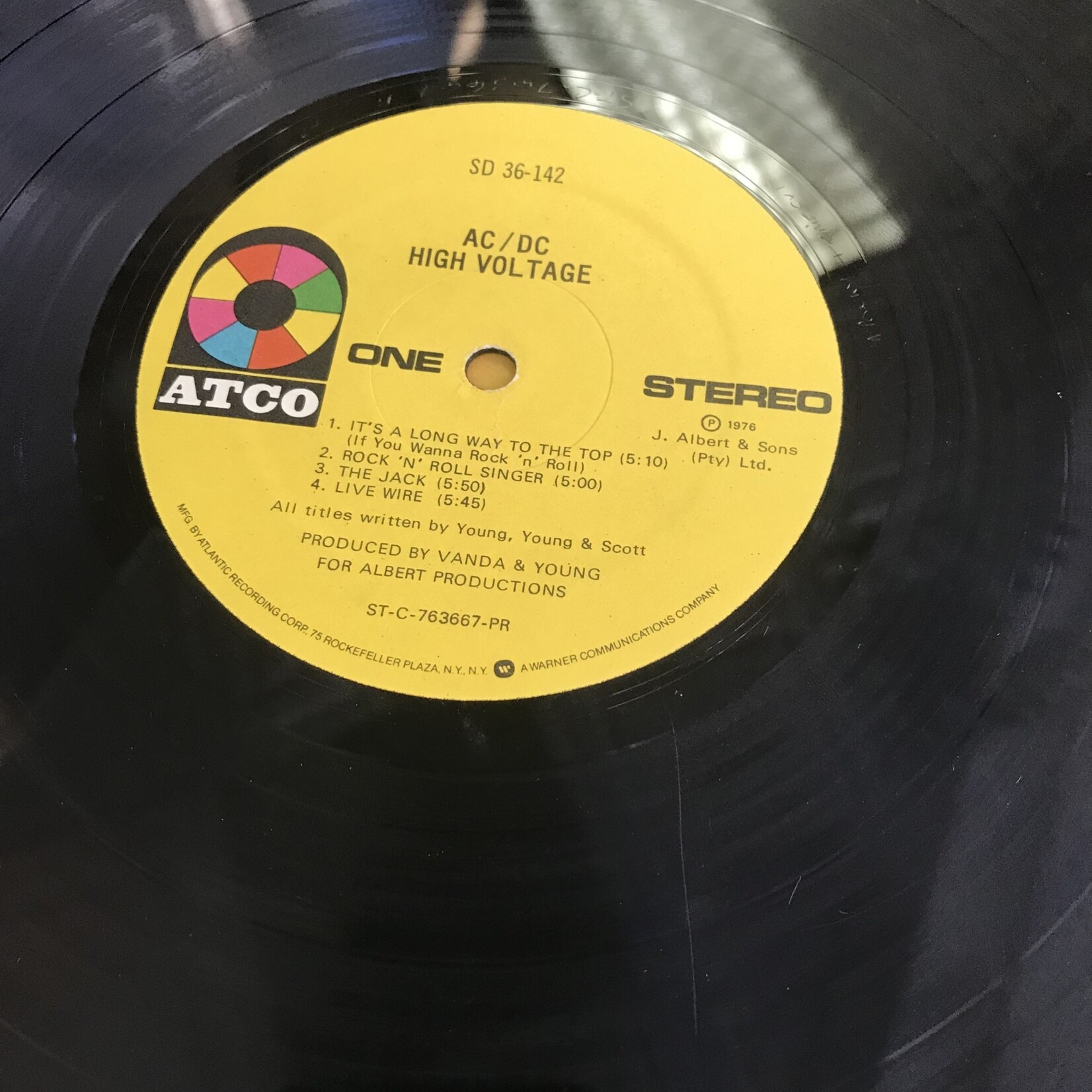 AC/DC - High Voltage - SD 36 142 - Vinyl LP (USED)