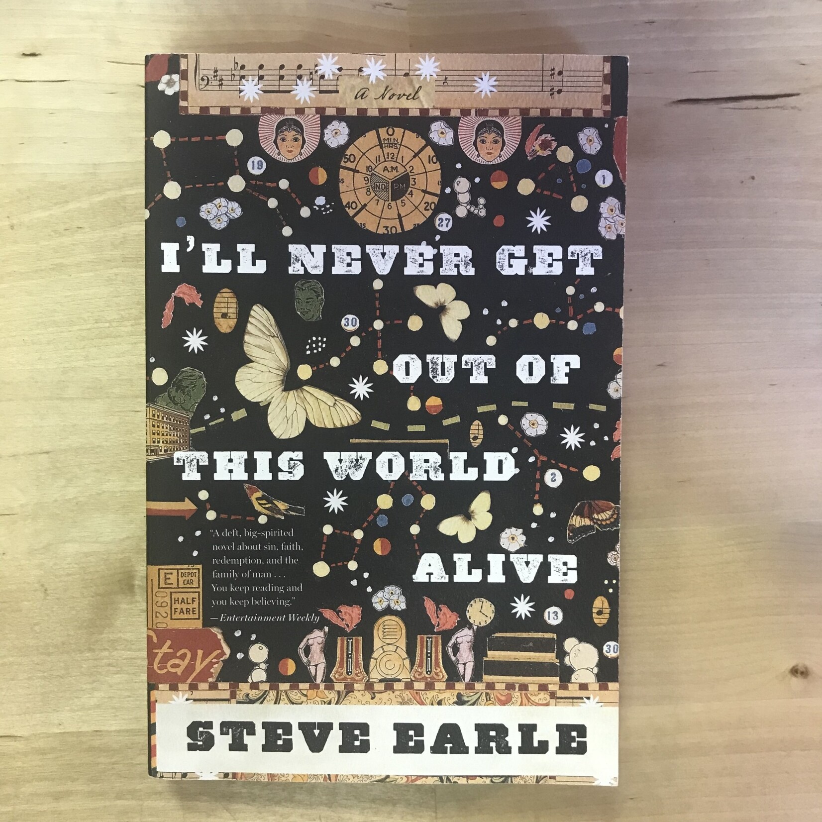 Steve Earle - I’ll Never Get Out Of This World Alive - Paperback (USED)