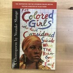 Ntozake Shange - For Colored Girls Who Have Considered Suicide When The Rainbow Is Enuf - Paperback (USED)
