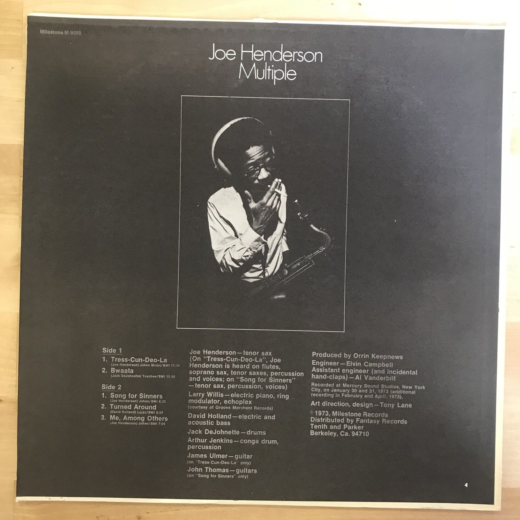 Joe Henderson / Multiple レコード