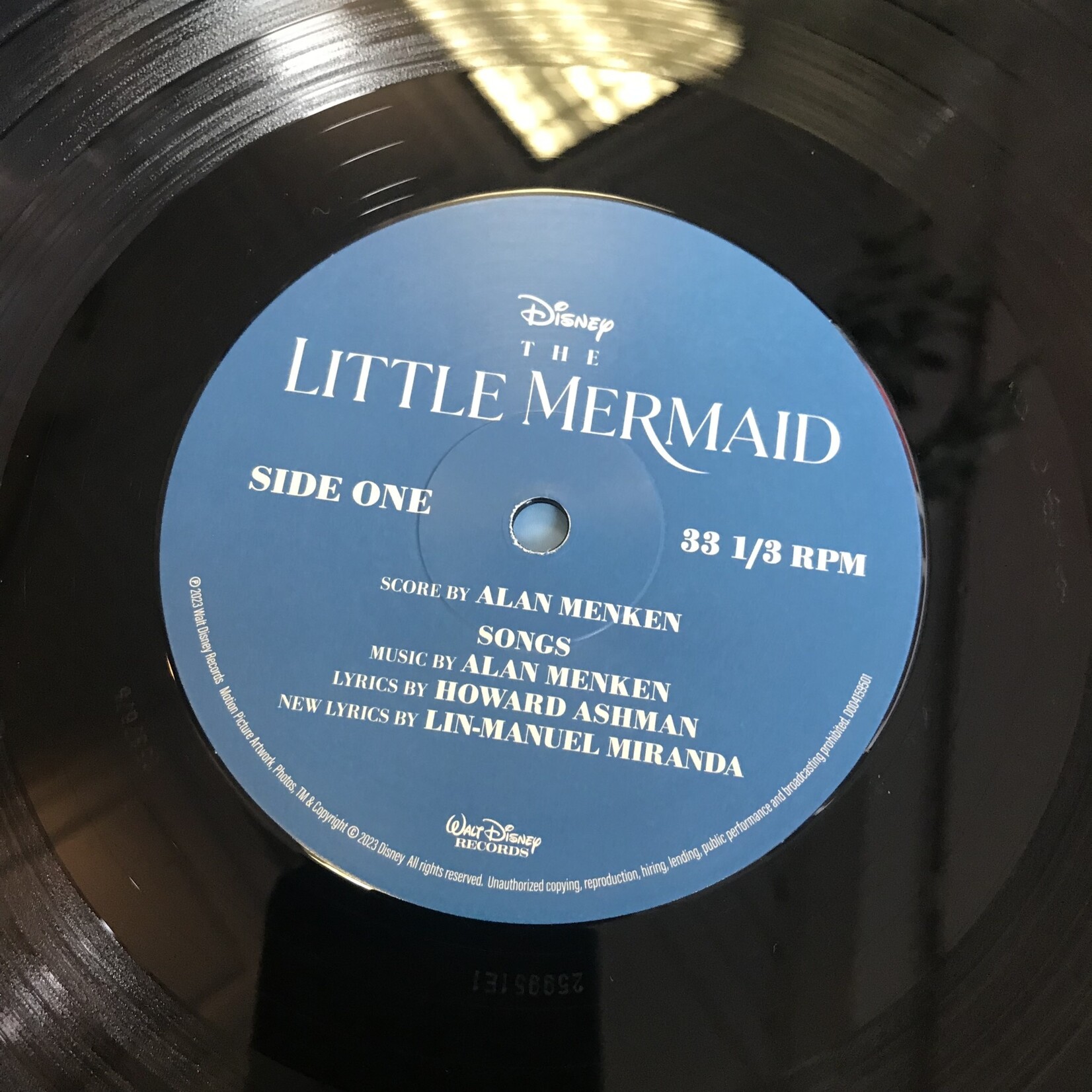 Little Mermaid - Live Action Soundtrack - D004159501 - Vinyl LP (USED)