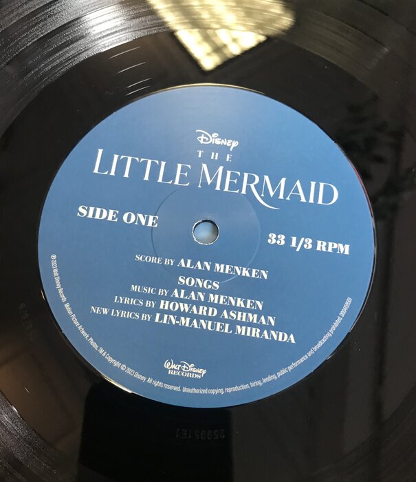 Little Mermaid - Live Action Soundtrack - D004159501 - Vinyl LP (USED)