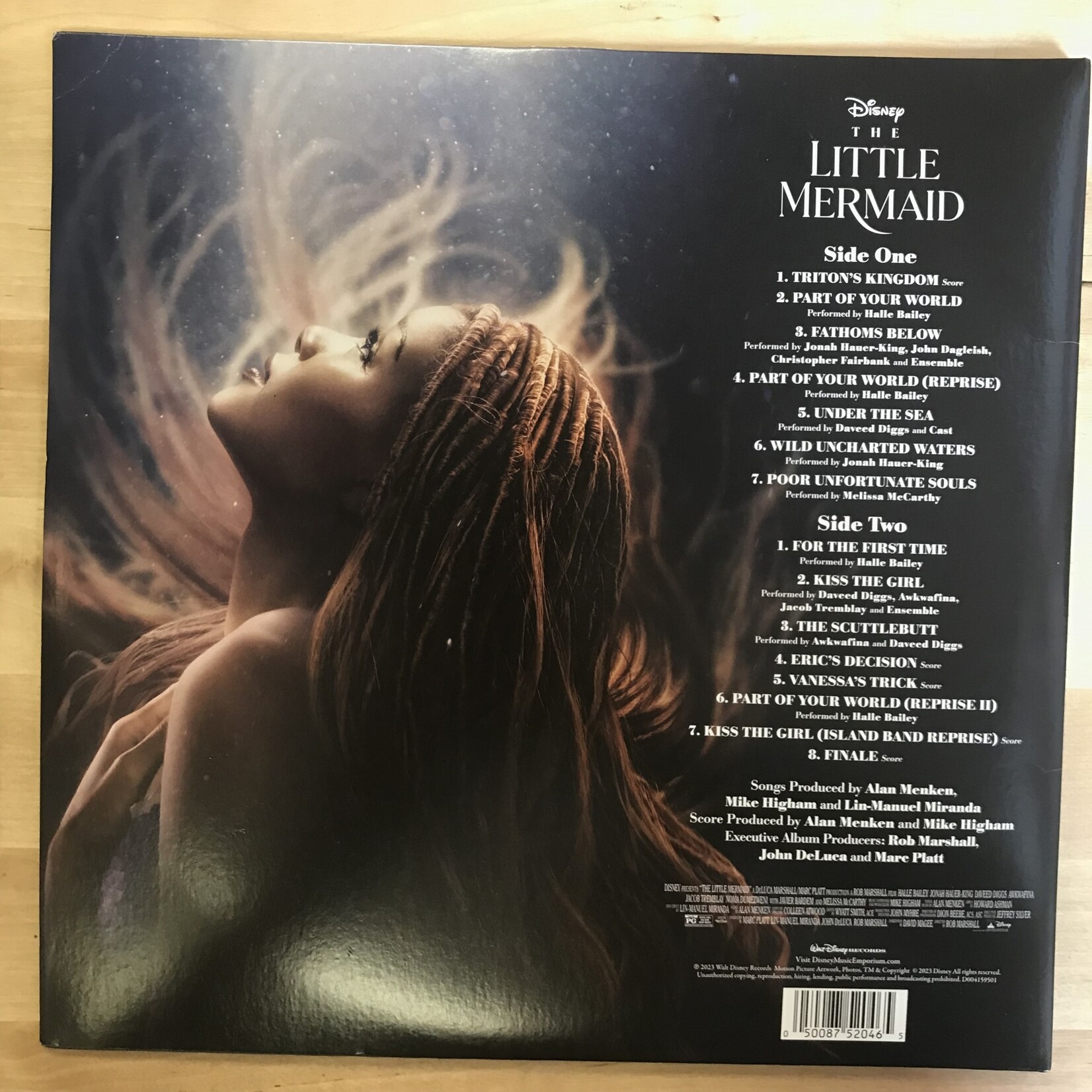 Little Mermaid - Live Action Soundtrack - D004159501 - Vinyl LP (USED)