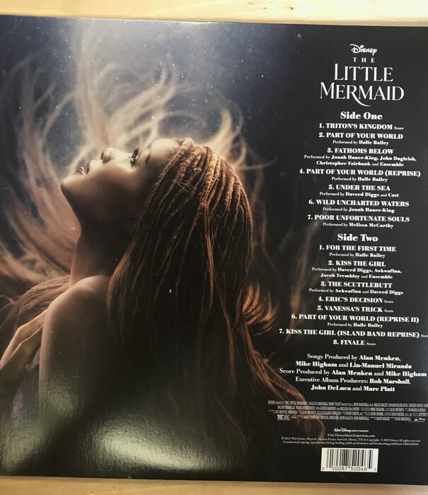 Little Mermaid - Live Action Soundtrack - D004159501 - Vinyl LP (USED)