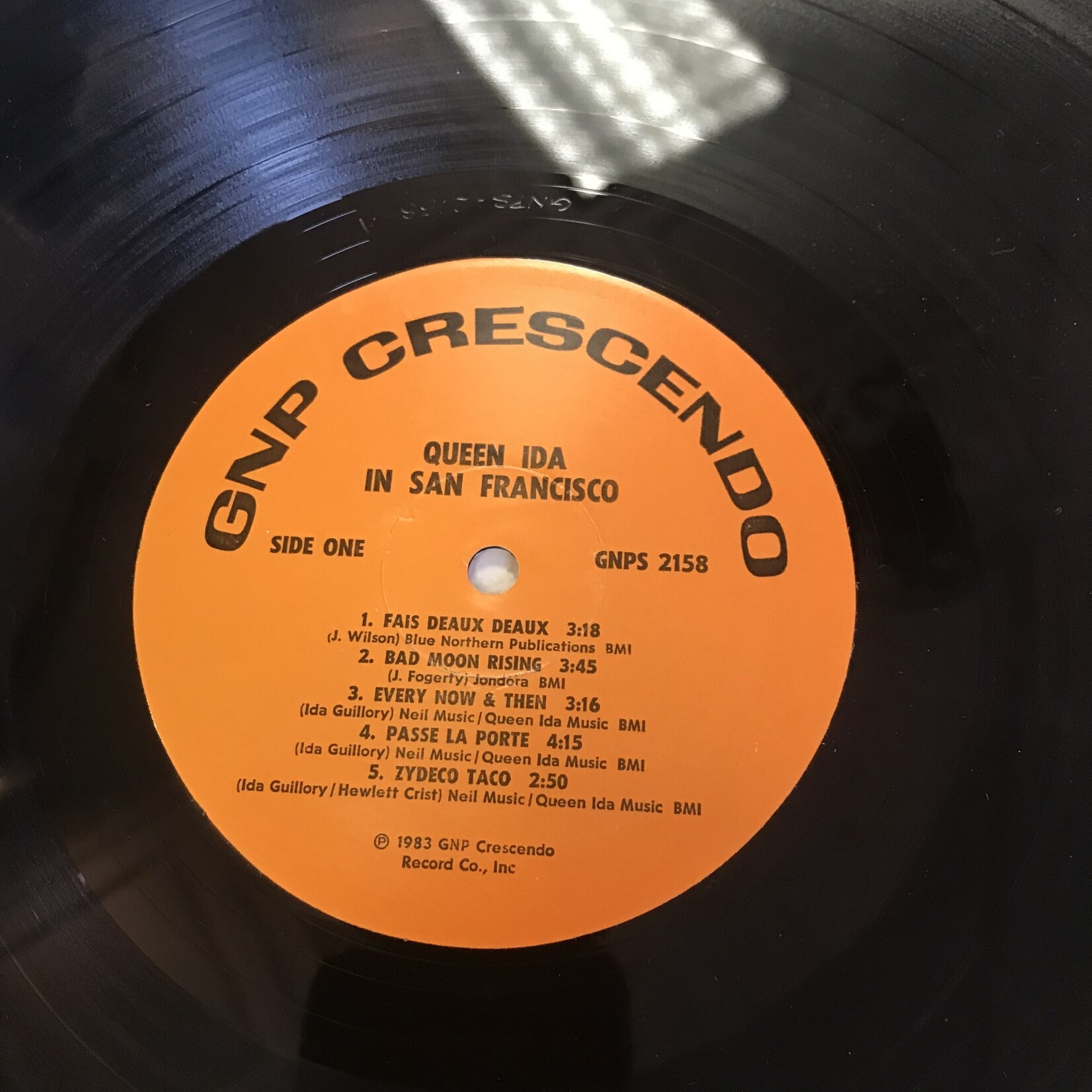 Queen Ida - In San Francisco - GNPS 2158 - Vinyl (USED)