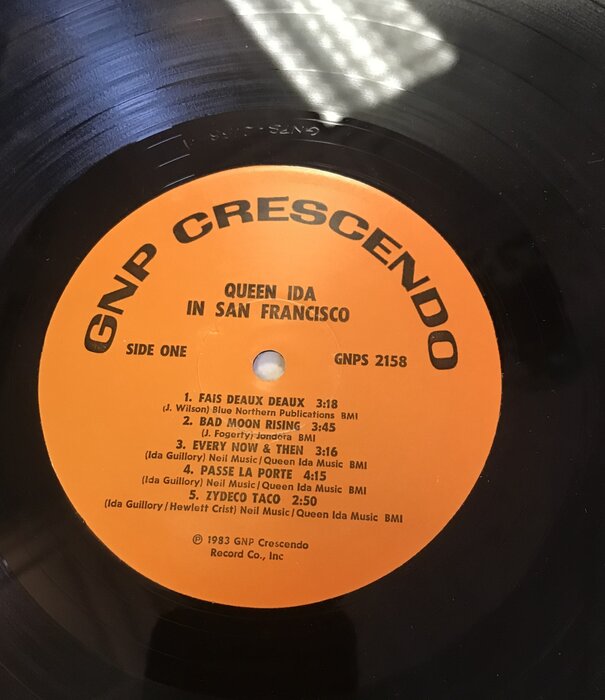 Queen Ida - In San Francisco - GNPS 2158 - Vinyl (USED)