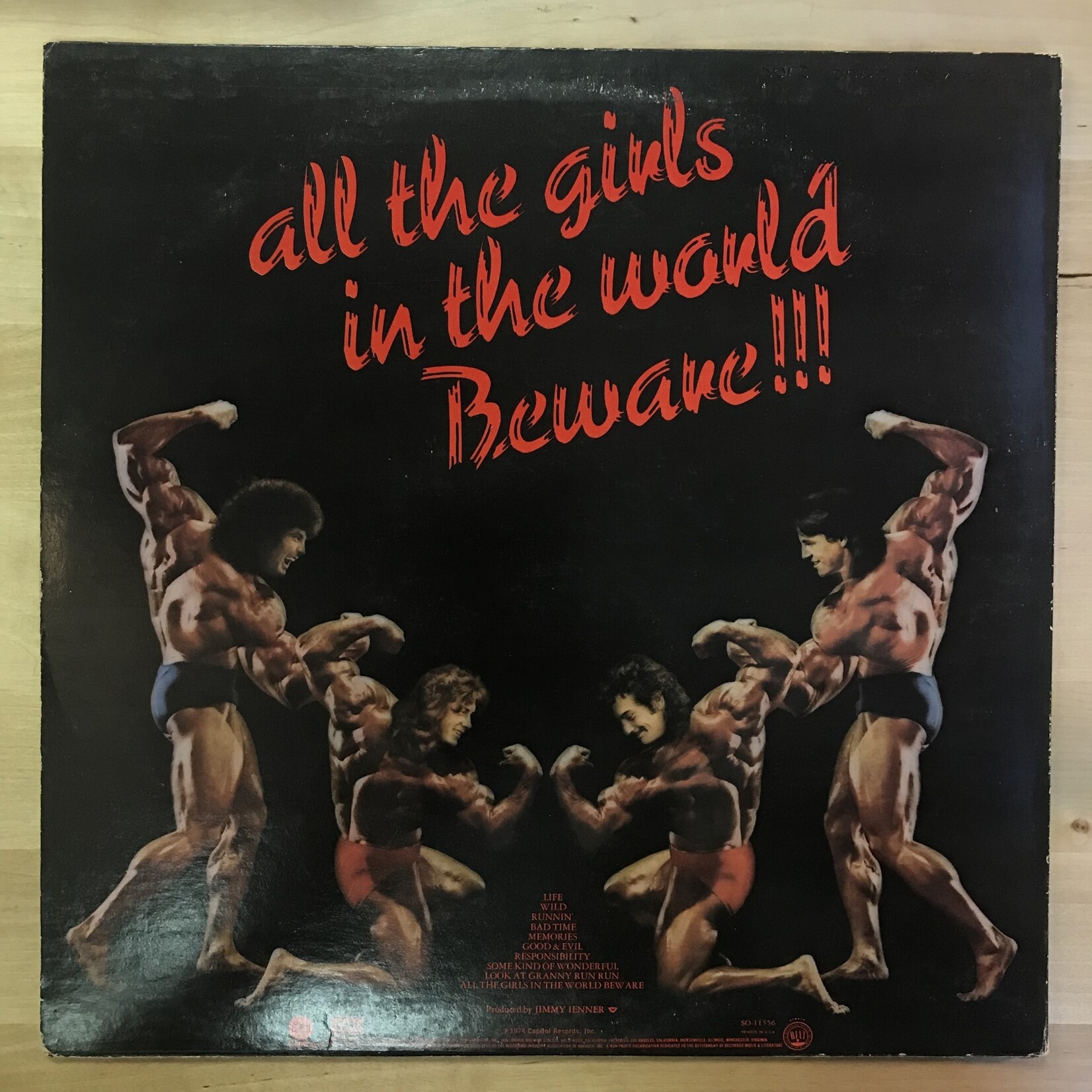 Grand Funk - All The Girls In The World Beware (w/ Neal Adams poster) - SO 11356 - Vinyl LP (USED)