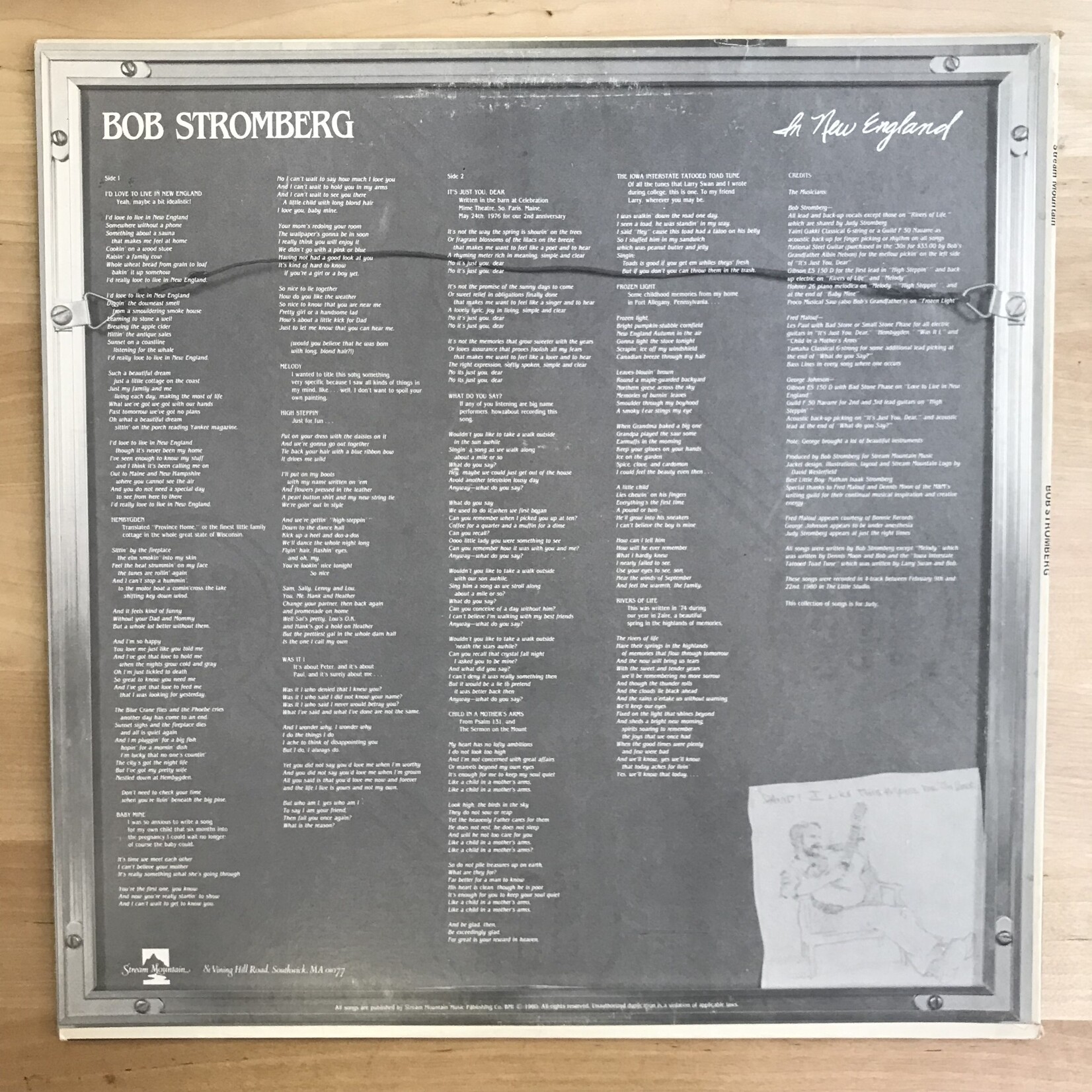 Bob Stromberg - In New England - 0000 - Vinyl LP (USED)