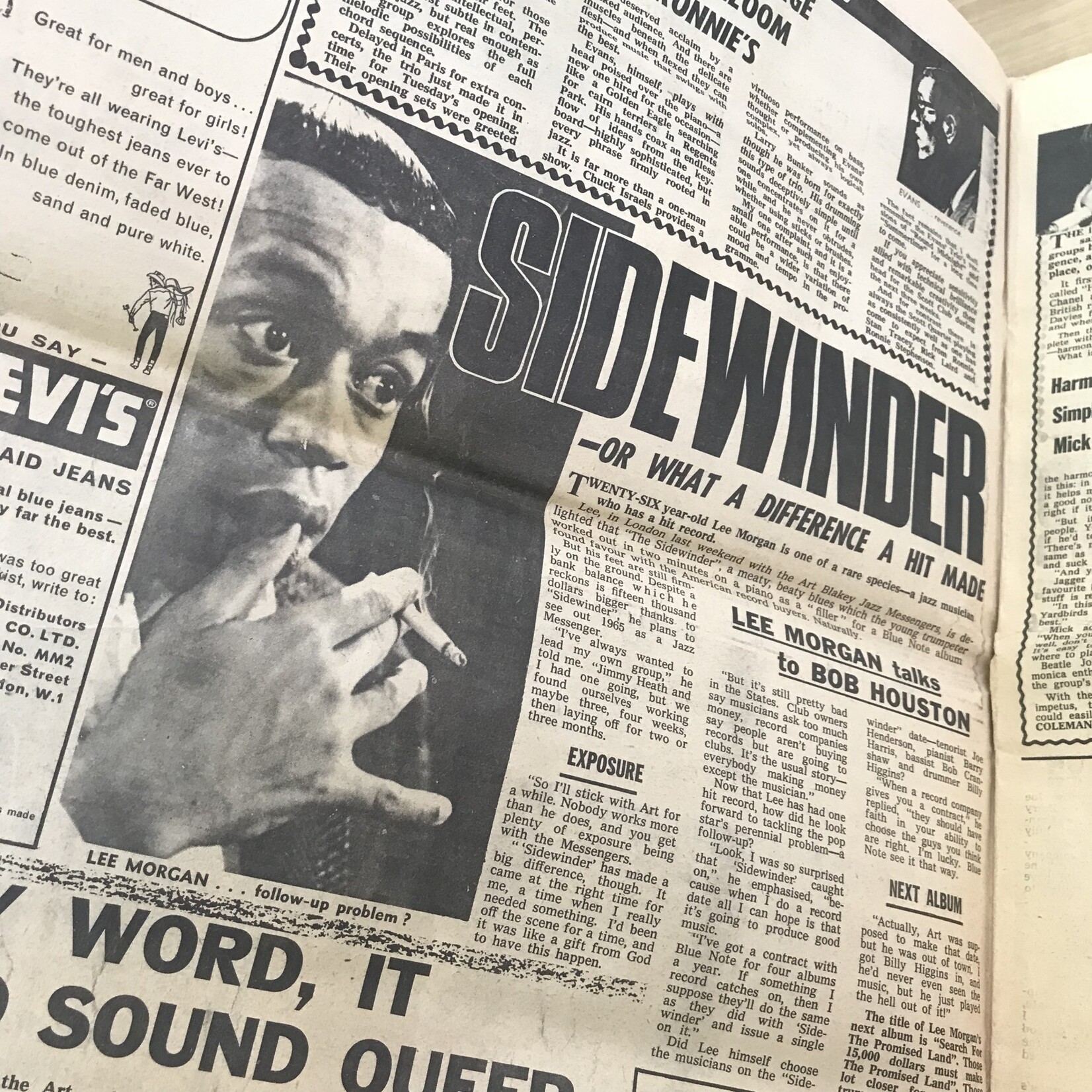 Melody Maker - March 13, 1965 (Mick Jagger) - Newspaper (VINTAGE)