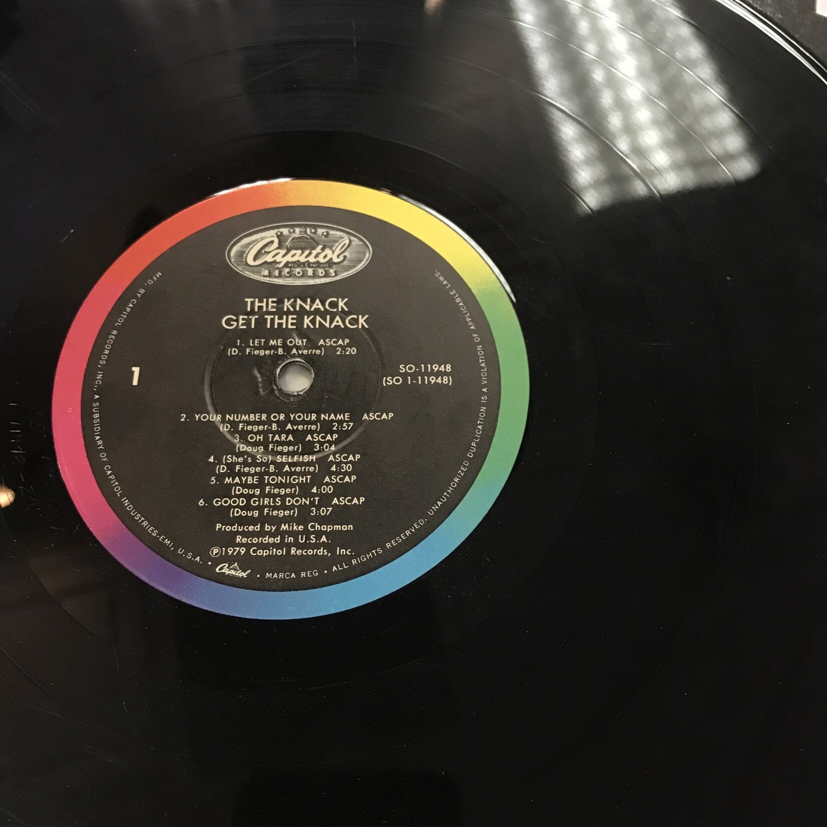 Knack - Get The Knack - SO 11948 - Vinyl LP (USED)