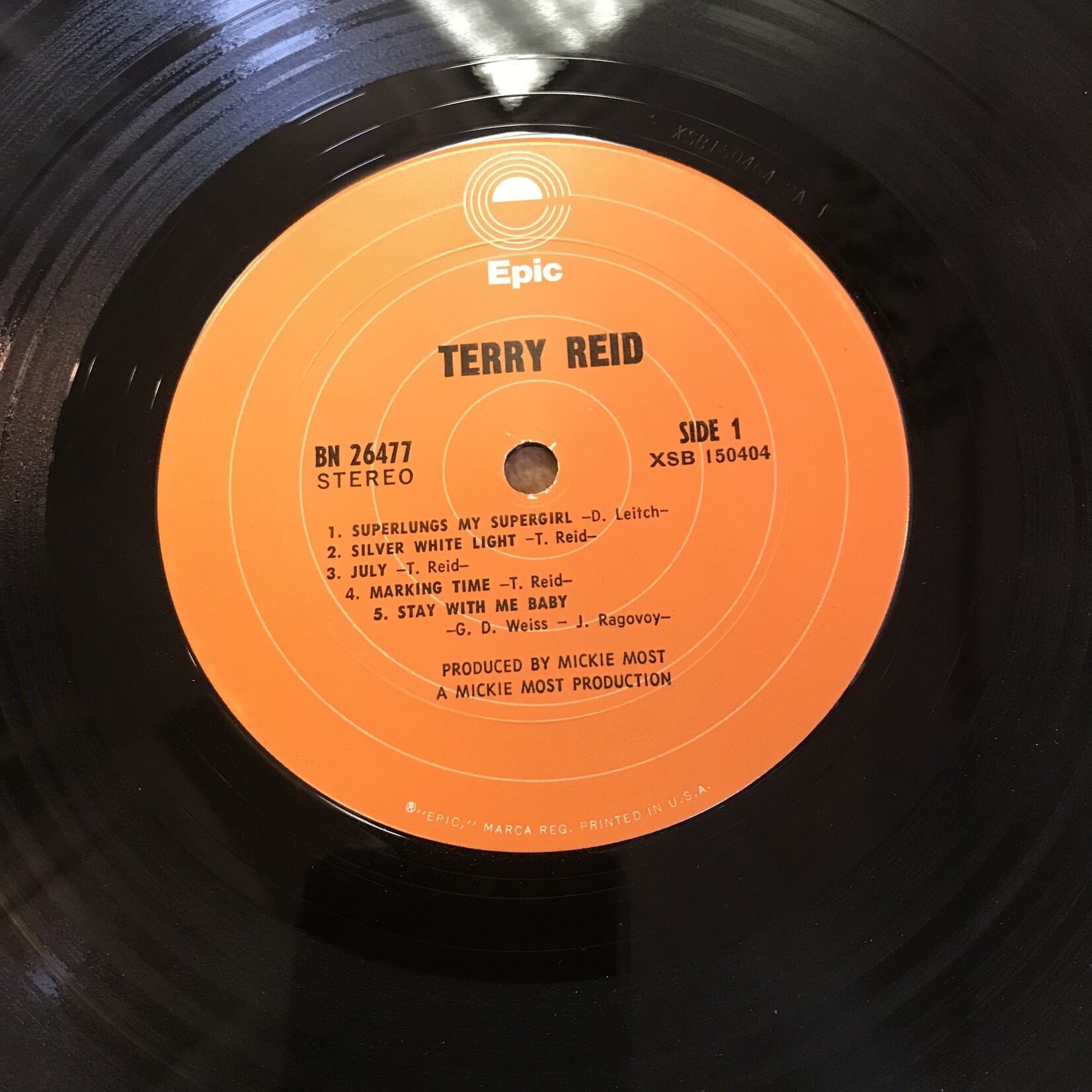 Terry Reid - Terry Reid - BN 26477 - Vinyl LP (USED)