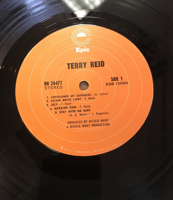 Terry Reid - Terry Reid - BN 26477 - Vinyl LP (USED)