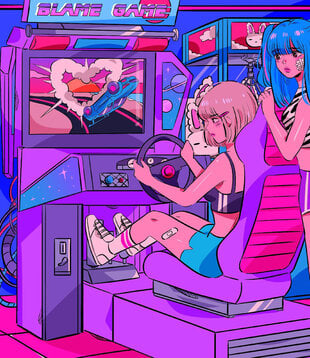 Beach Bunny - Blame Game (HOT PINK) - LP-MP-508 - Vinyl EP (NEW)