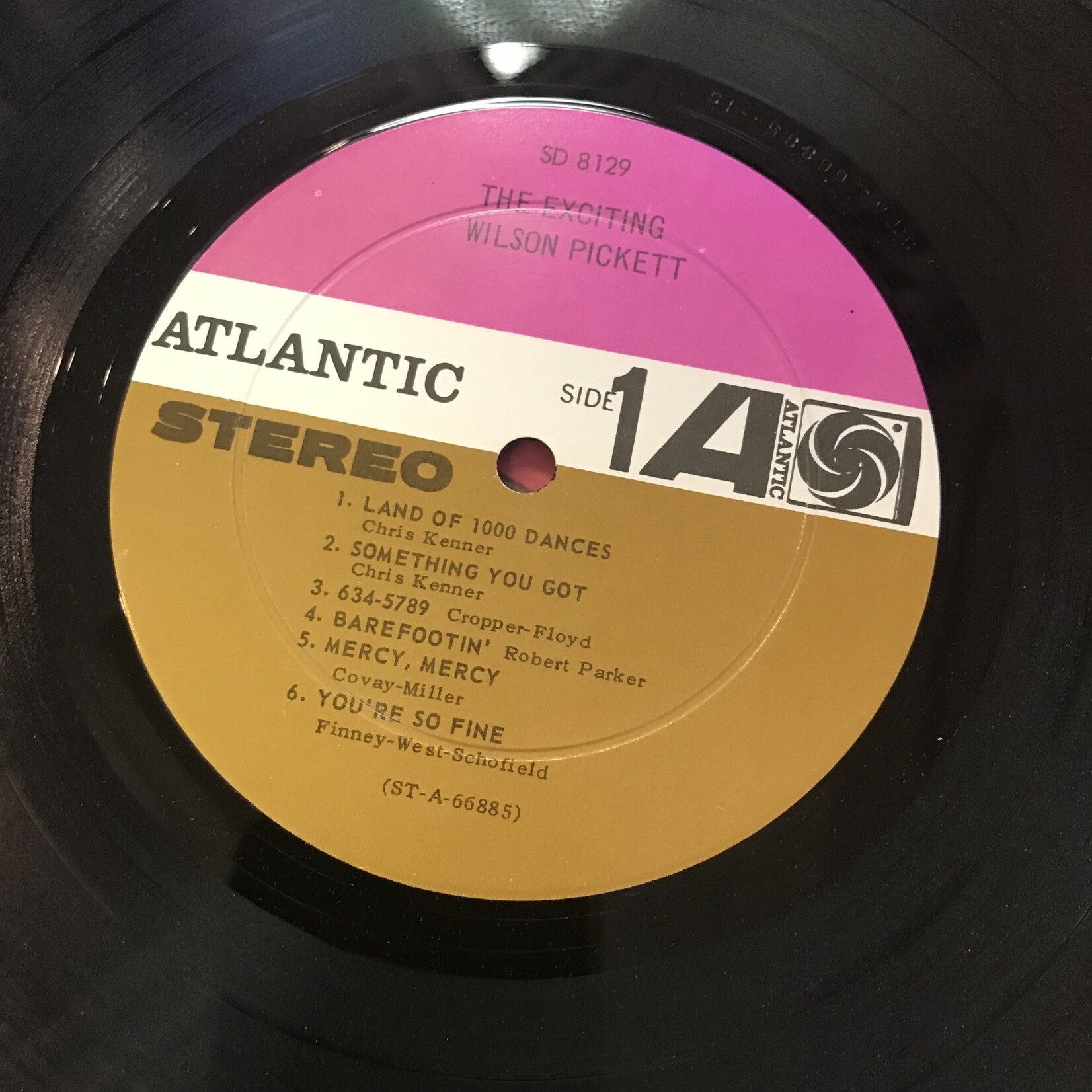 Wilson Pickett - The Exciting Wilson Pickett - SD 8129 - Vinyl LP (USED)