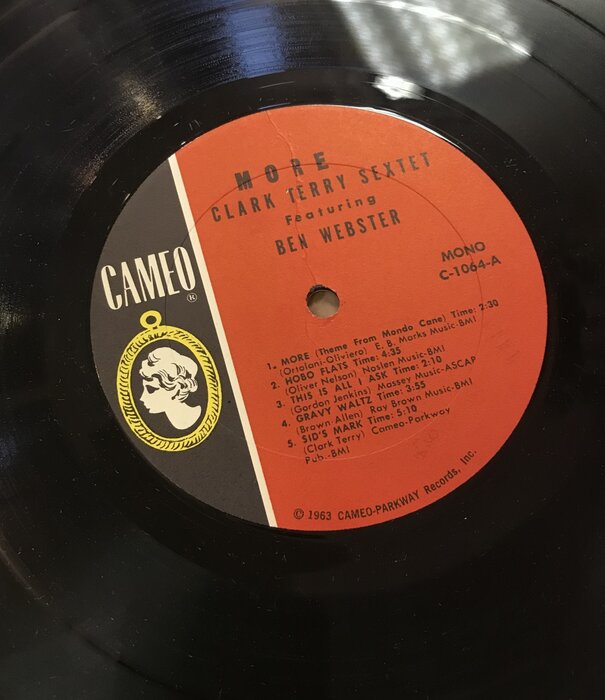 Clark Terry - More (Theme From Mondo Cane) - C 1064 - Vinyl LP (USED)