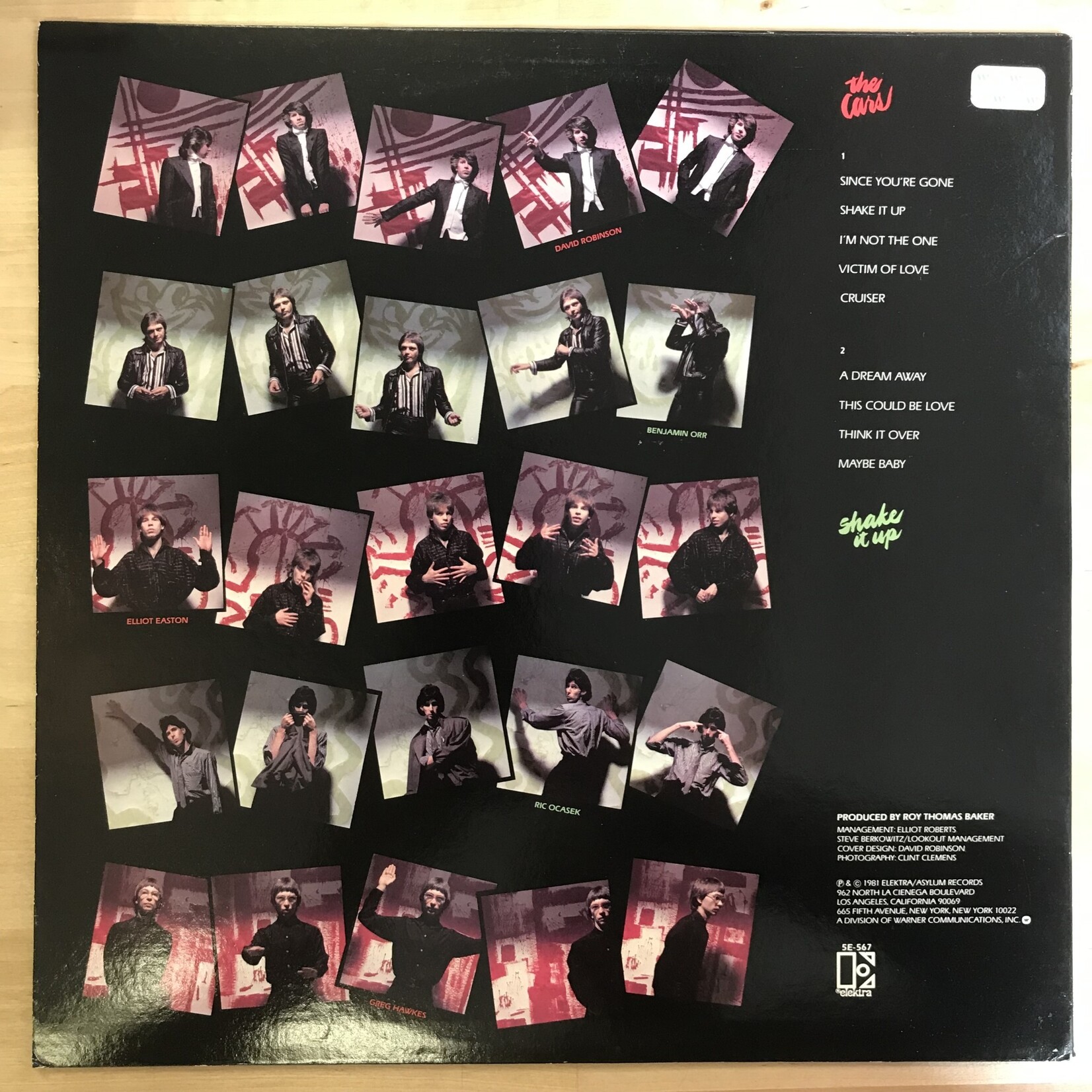 Cars - Shake It Up - Vinyl LP (USED)
