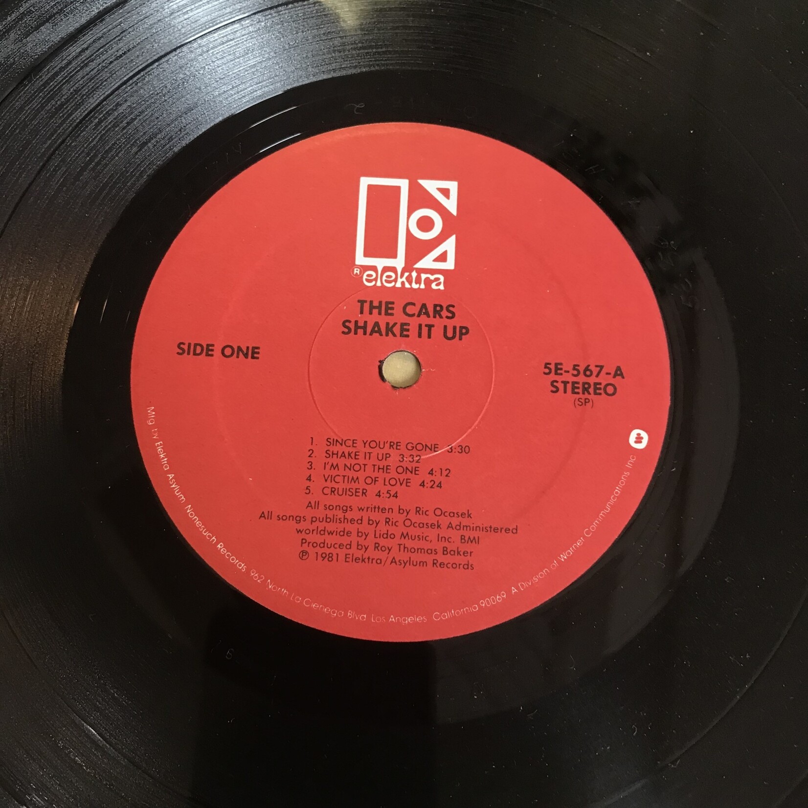 Cars - Shake It Up - Vinyl LP (USED)