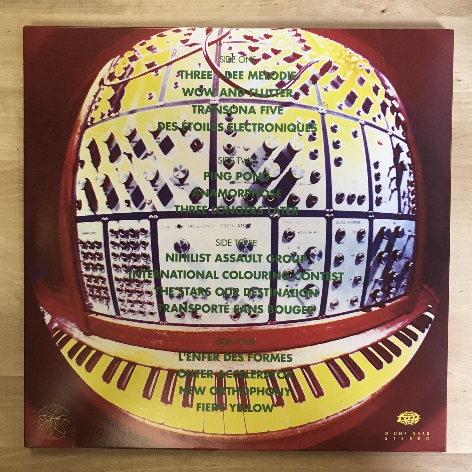 Stereolab - Mars Audiac Quintet (LTD. EXPANDED / CLEAR VINYL) - D UHFD05R - Vinyl LP (USED)