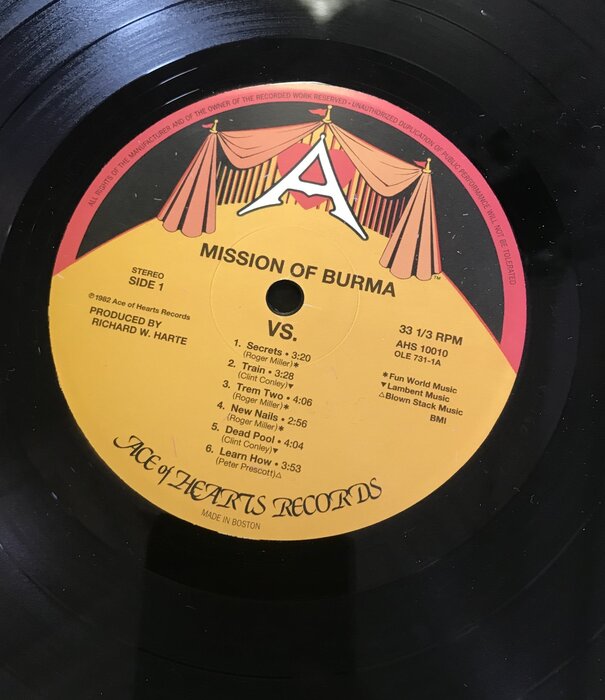 Mission Of Burma - Vs. (2008 DELUXE / NO DVD) - OLE 731 1 - Vinyl LP (USED)