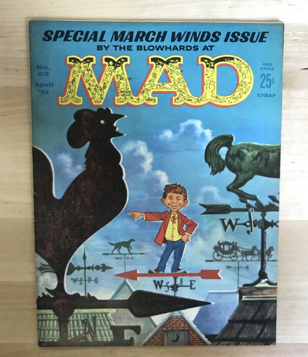 MAD - #062 April 1961 (March Winds Issue) - Magazine