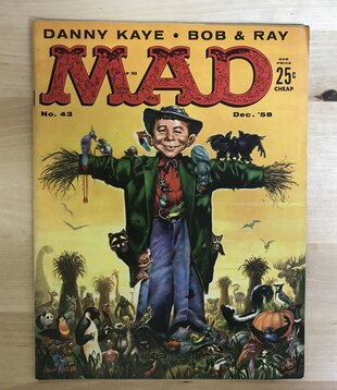 MAD - #043 December 1958 (Scarecrow) - Magazine