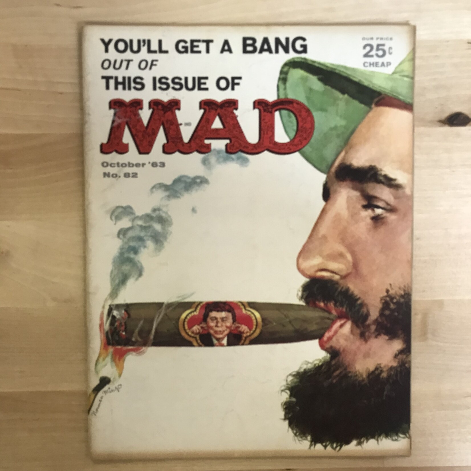 MAD - #082 October 1963 (Castro) - Magazine
